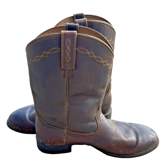 Men's Ariat Heritage Roper Western Boots Men’s Size 12D Cowboy Leather - Picture 1 of 16